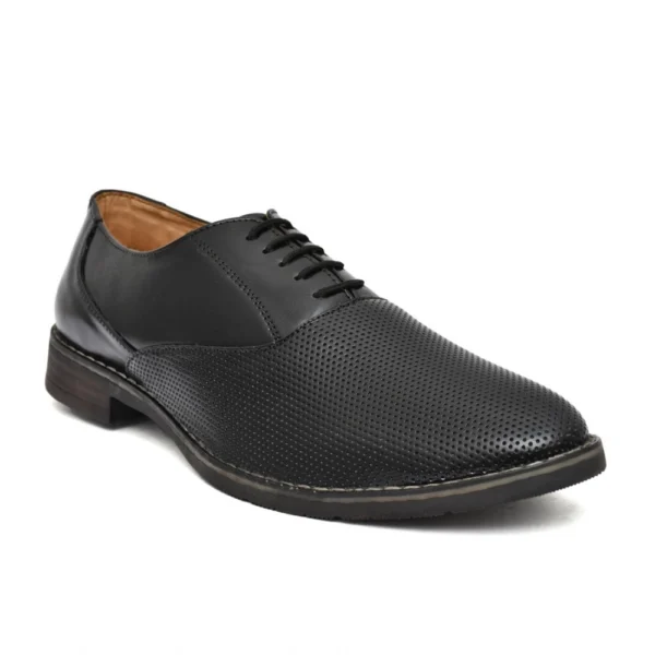 Men's Synthetic Leather Formal Shoes (Black)