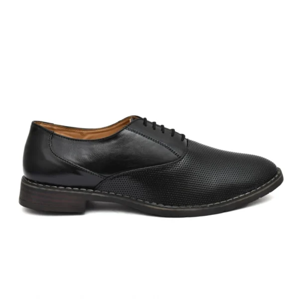 Men's Synthetic Leather Formal Shoes (Black)