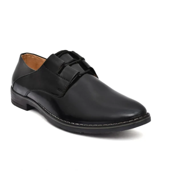 Men's Synthetic Leather Formal Shoes (Black)